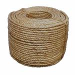 3mm FIBER 3 Strand Twisted Rope Manila Jute Sisal Rope for Bitter Cold