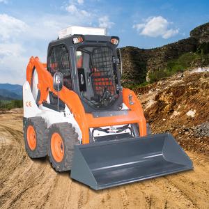 Quality Free Shipping Euro 5 EPA Skid Steer Diesel Multi Function Mini Skid Steer Loader Price wholesale