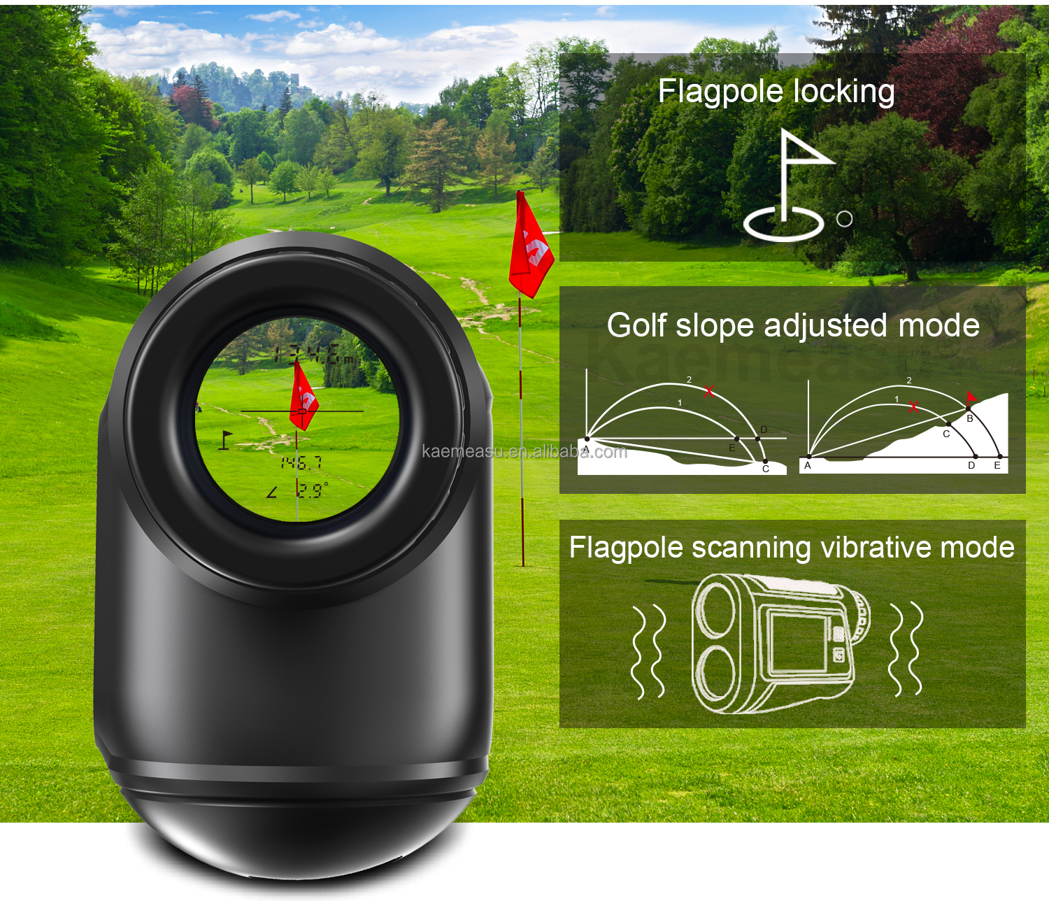 Hunting Rangefinder outdoor sport Laser distance Meter laser rangefinders golf range finder diastimeter telescope