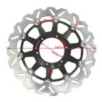6 Mounting Hole 330MM Stainless Steel Motorcycle Floating Brake Disc Rotor for