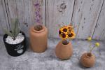 OEM DIY Recycled Cork Flower Vases Water Resistant Decorative Eco friendly