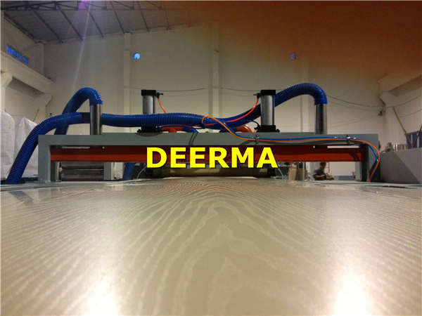 1220mm PVC Board Production Line 300Kg/hr - 400Kg/hr PVC Board Making Machine 4ft Width