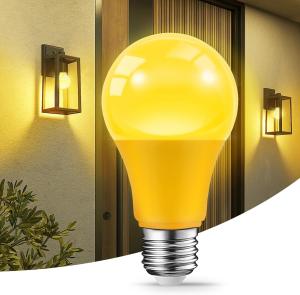 Quality 15000 Hours 800lm 60W A19 Amber Light Bulbs For Enclosed Fixtures wholesale