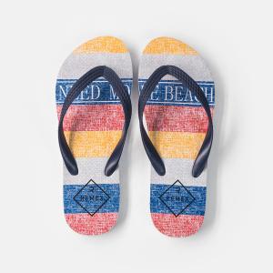 Quality PVC Thin Strap Flip Flops , Lightweight Mens House Slippers wholesale