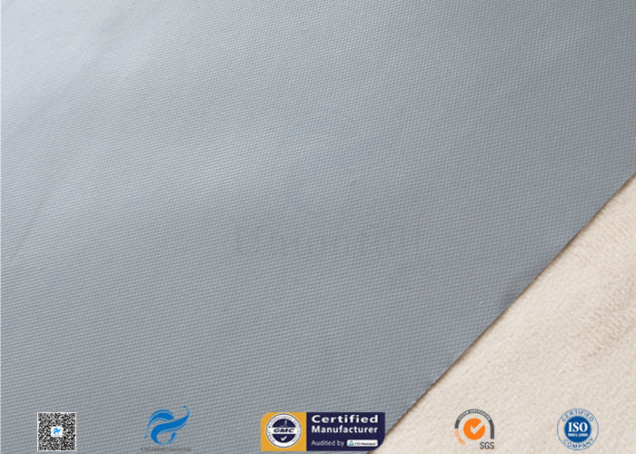 0.25mm 280g Waterproof PVC Coated Fiberglass Fabric Cloth For Flexible Fabric Duct
