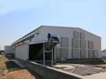Industrial Steel Structure Warehouse Construction , Prefab Metal Warehouse