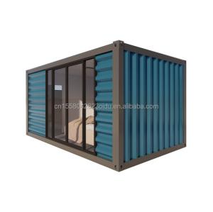 Quality Detachable Container House 20 Feet Prefabricated Small Flat Packaging for Hotel Accommodation wholesale