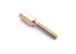 Alloy Steel Threaded Adapter Fitting / 10-32 Female Pipe Thread Chemical