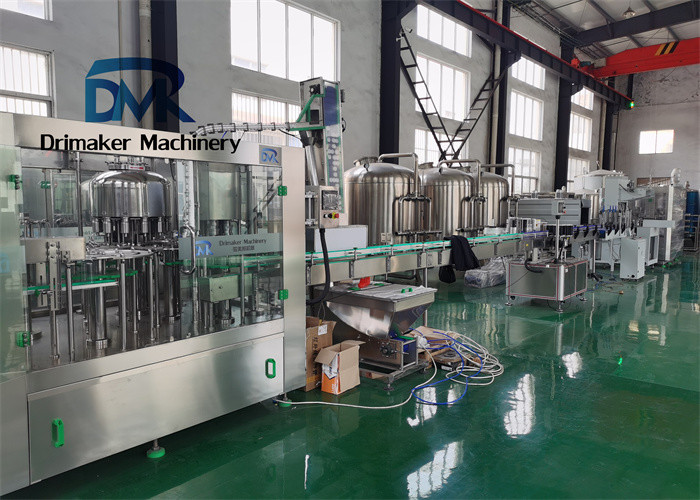 Fully Automatic Stainless Steel Water Bottling Plant Machine For Drinking Water