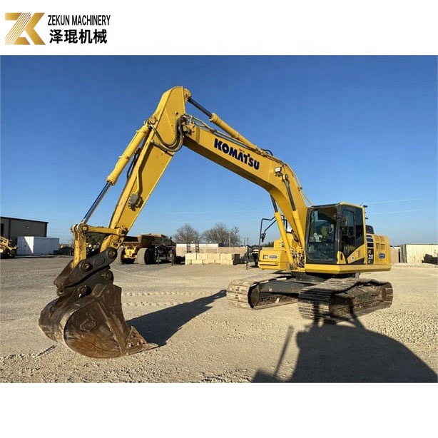 Used Komatsu PC 210-LC 7 Crawler Excavator with Rubber Pads 20900 KG