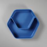 Reusable Heat Resistant Non Slip Tableware HEORSHE Baby Plate And Bowl