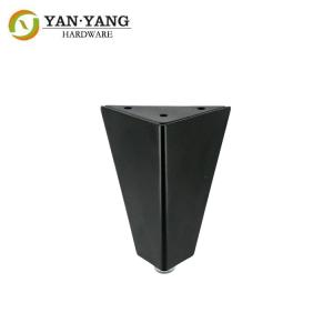 Quality Iron Chair Leg Black Chrome Furniture Legs For Sofa, Bed, Cabinet wholesale