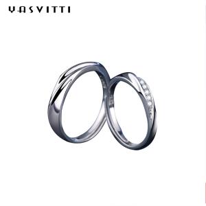 Quality 0.7in 0.06oz Sterling Silver Jewelry Rings Mother Trendy Twisted Band Ring wholesale