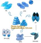 Disposable nonwoven shoe covers plastic rain waterproof shoe cover nonwoven