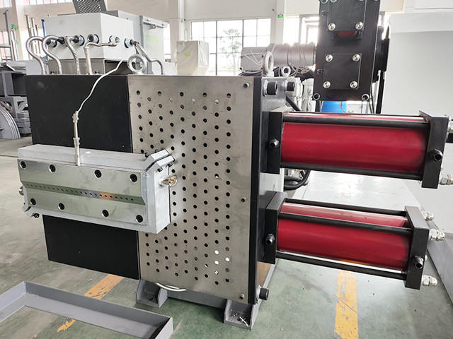 High Capacity Waste Pp Film Pe Plastic Strand Cooling Pelleting Line
