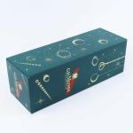 High-grade hot stamping printing drawer type red wine packaging gift box holiday