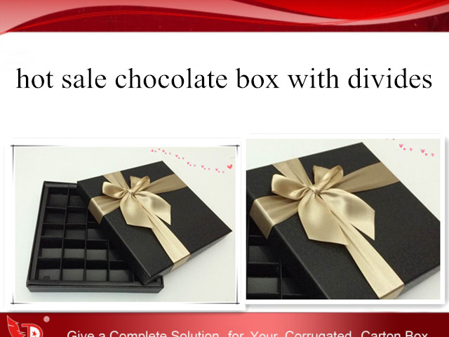 hot-sale chocolate box with divides