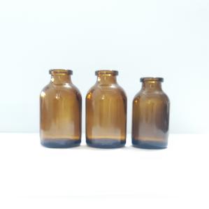 Quality Medical Injection Molded Glass Vial Stoppered Reagent Bottles 20ml 30ml 50ml 100ml wholesale