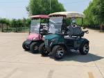 Electric Hydraulic Brake Type 4 Seater Golf Cart Maximum Speed Of 25 Mph