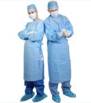 Impervious Disposable Patient Exam Gowns Lightweight Reinforced Fabrication