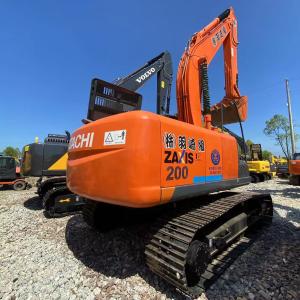 Quality 43Kpa 200L Tank Used Hitachi Excavator Hitachi Ex 200 6670mm Max Digging Depth wholesale
