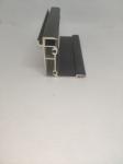 Sandblasted Black Anodized Metal Prototype Fabrication Aluminum Solar Frame
