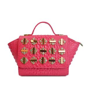 Quality Smile 2016 new female crocodile handbag shoulder bag sweet wholesale