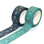 15mm Width Impermeable Decorative Glitter Washi Tape