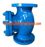 150LB WCB ANSI flanged metal seal check valve