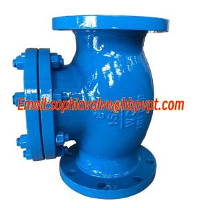 150LB WCB ANSI flanged metal seal check valve