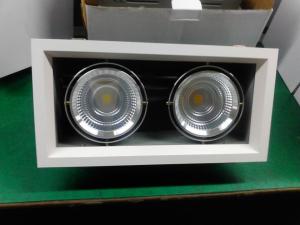 Quality Resistental recessed downlight, recessed downlight 2x10w grille light wholesale