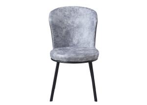 Quality Office Modern Light Gray Upholstered Dining Chairs wholesale