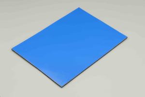 China Sea Blue PE Aluminum Composite Panel 4x8 Sheets 4MM Construction Building Exterior Walls on sale