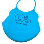 Wholesale Customized Fancy Cartoon Printing Soft Waterproof Silicone Baby Bib