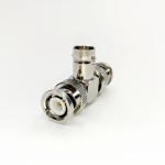 BNC Coaxial Cable Connector T-Junction Male To 2 Female Adaptor For RG59 Wiring