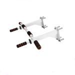 Fitness Dull Polish Horizontal Bar Home Gym Strength Training Wall Mount Pull Up