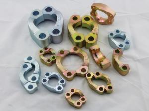 Quality SAE Split Flange Clamps Hydraulic Hose End Fittings With Zinc Plate High Pressure wholesale