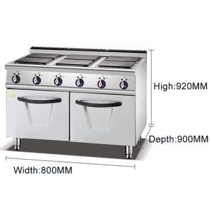 Quality GL-TT-6 Stainless Steel Electric Commercial Kitchen Cooking Equipment wholesale