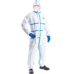 Quality Waterproof Type 4 Disposable Coveralls Taped Disposable Coverall With Thumb Loop wholesale