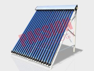 Quality 15 Tubes Heat Pipe Vacuum Tube Solar Collector Sloped Roof For Residential wholesale