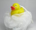 Eco - Friendly Vinyl Yellow Baby Rubber Duck Washing Ball For Kids Bath Time