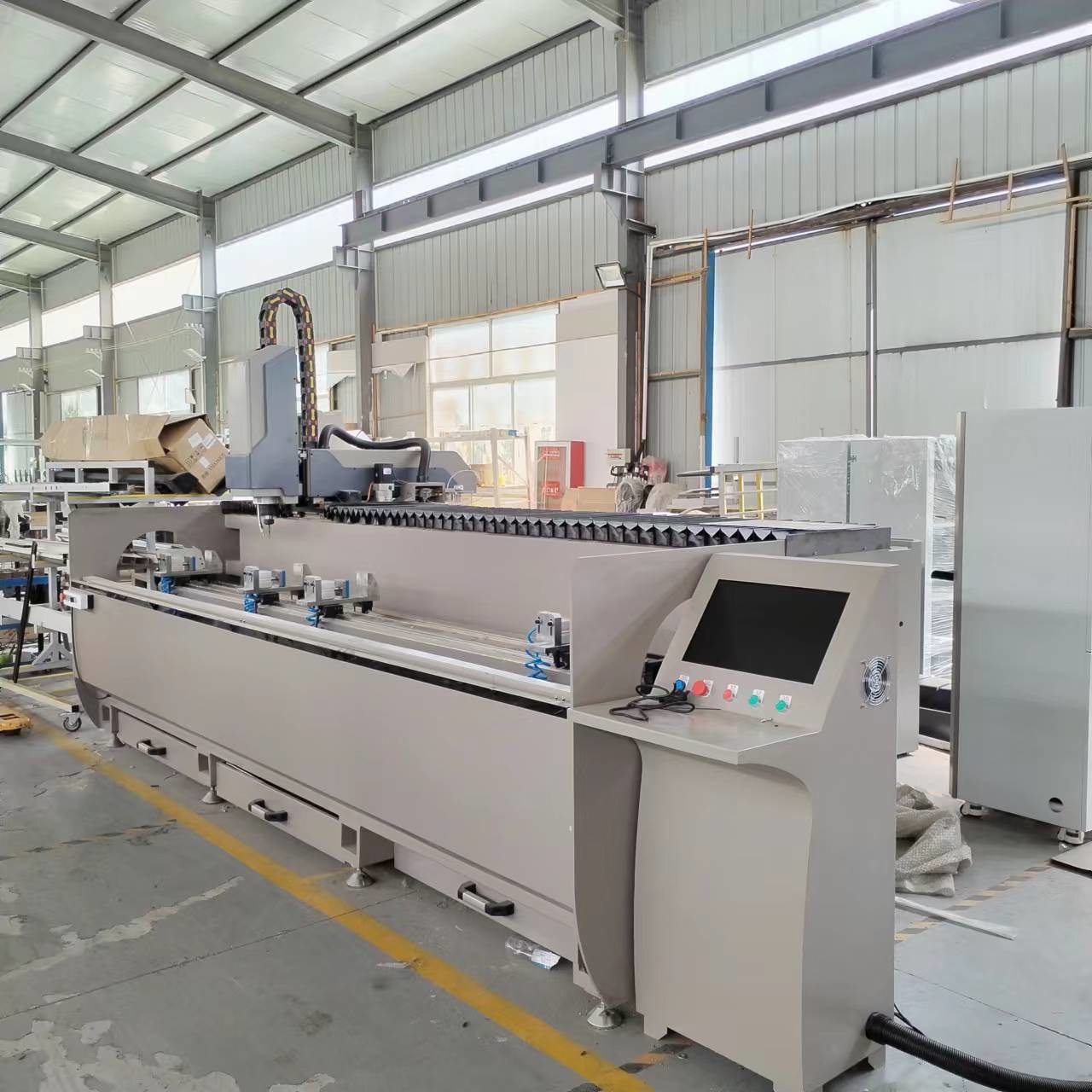 CNC Milling Aluminum Machines Automatic Aluminium Drill Hole Machine