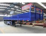 High Fence Side Wall Semi-Trailer for 2 Axles Drawbar and Full Bulk Cargo