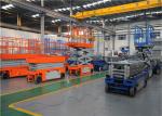 Personnel Automotive Hydraulic Scissor Lift Trolley Aerial Construction Mid Rise