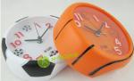 New creative gift product sports basketball football alarm clock toy