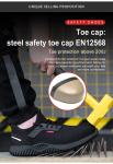 Mens Casual Steel Toe Shoes , Sport Style Safety Shoes For Men Work