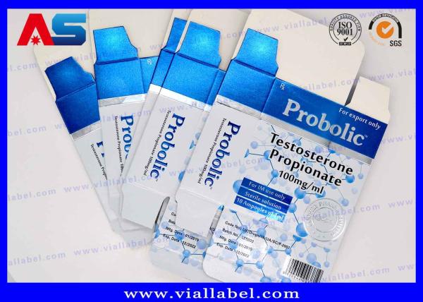 Bodybuilding Propionate 1ml Ampoule Boxes Printing Pharmaceutical Design boxes
