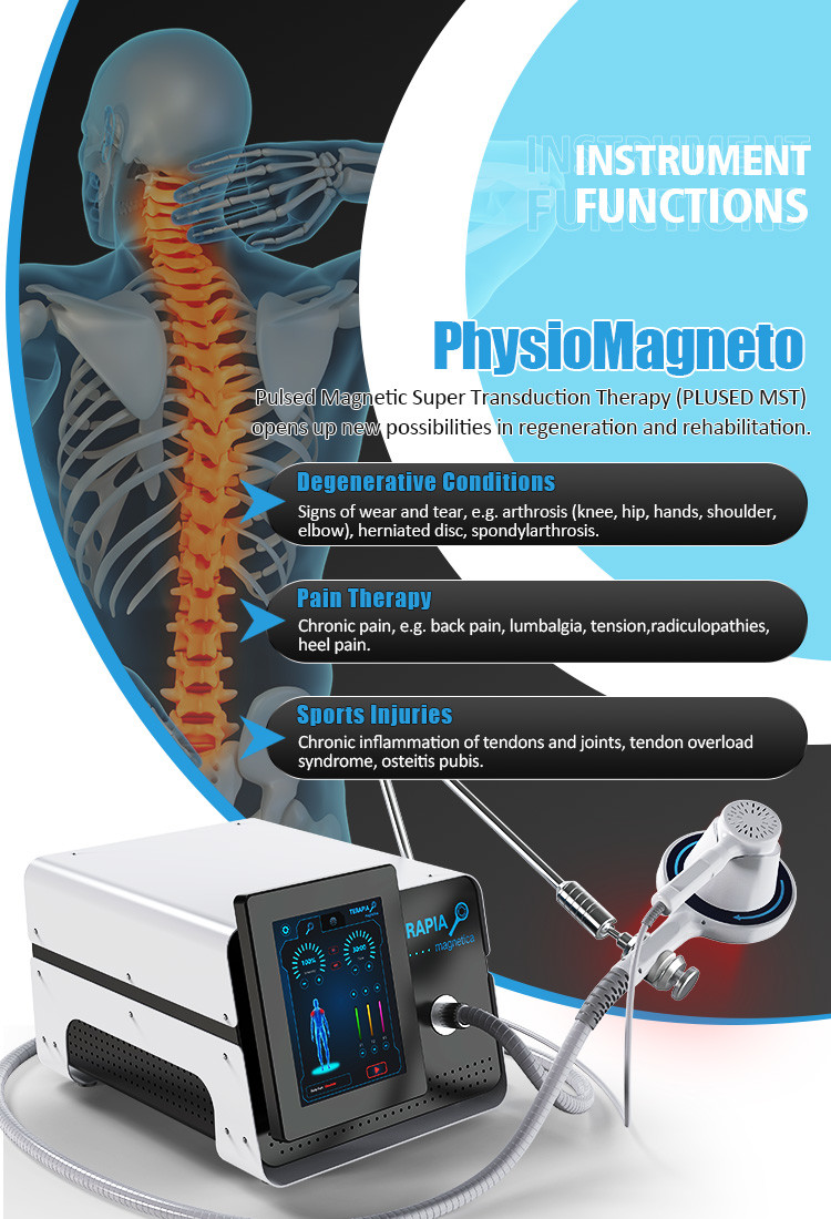 Laser Magnetic Therapy Device Pain Relief / Physical Therapy With Dual Energy Treatment