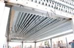 Silver R404A Evaporative Condenser Aluminum Refrigeration Row