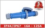 Impact Resistance 230V Industrial Plugs 32 Amp 3 Phase Socket One phase